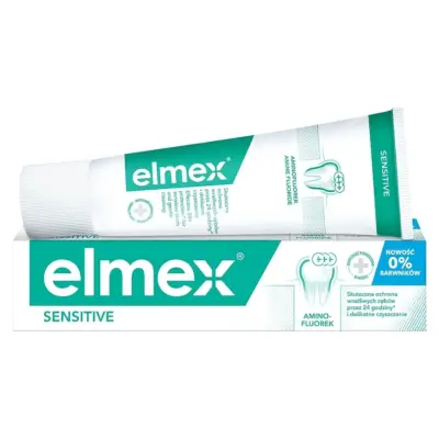 Зубна паста для чутливих зубів з вибілювальним ефектом Elmex Sensetive Whitening 75 мл Нідерланди