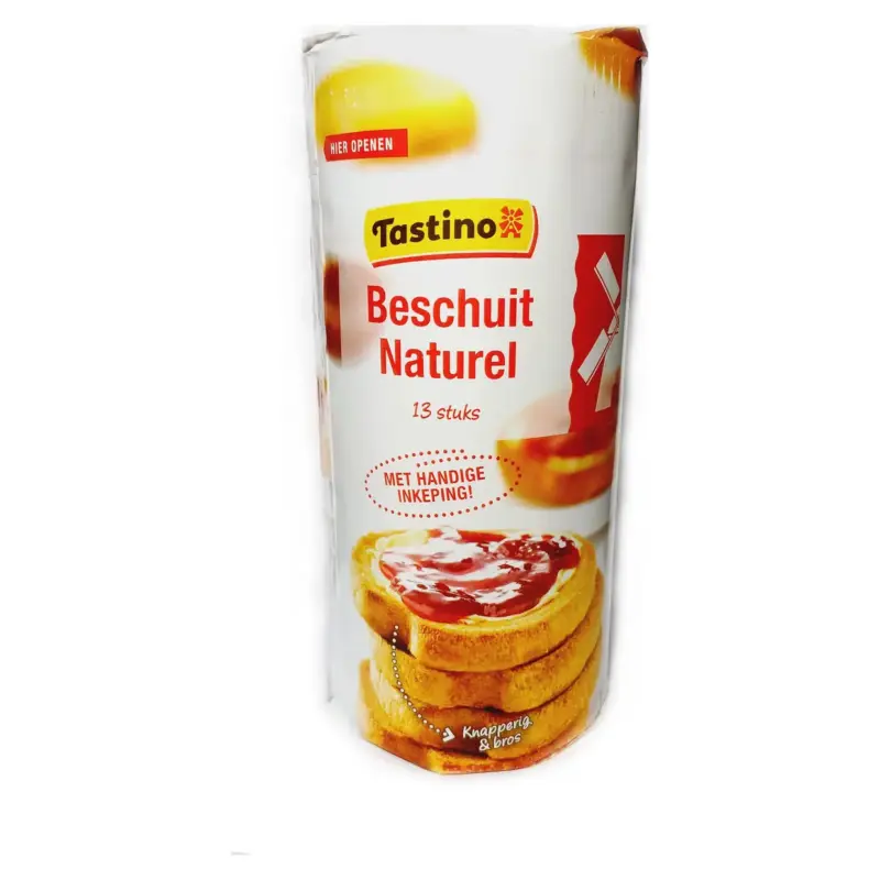 Гренки пшеничні Tastino Bessuit Naturel 125 г Німеччина