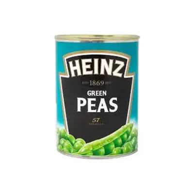 Горошок зелений консервований Heinz Green Peas 400/240г Польща