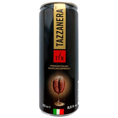 Кавовий напій слабогазований Tazzanera Tin 250мл Сінгапур