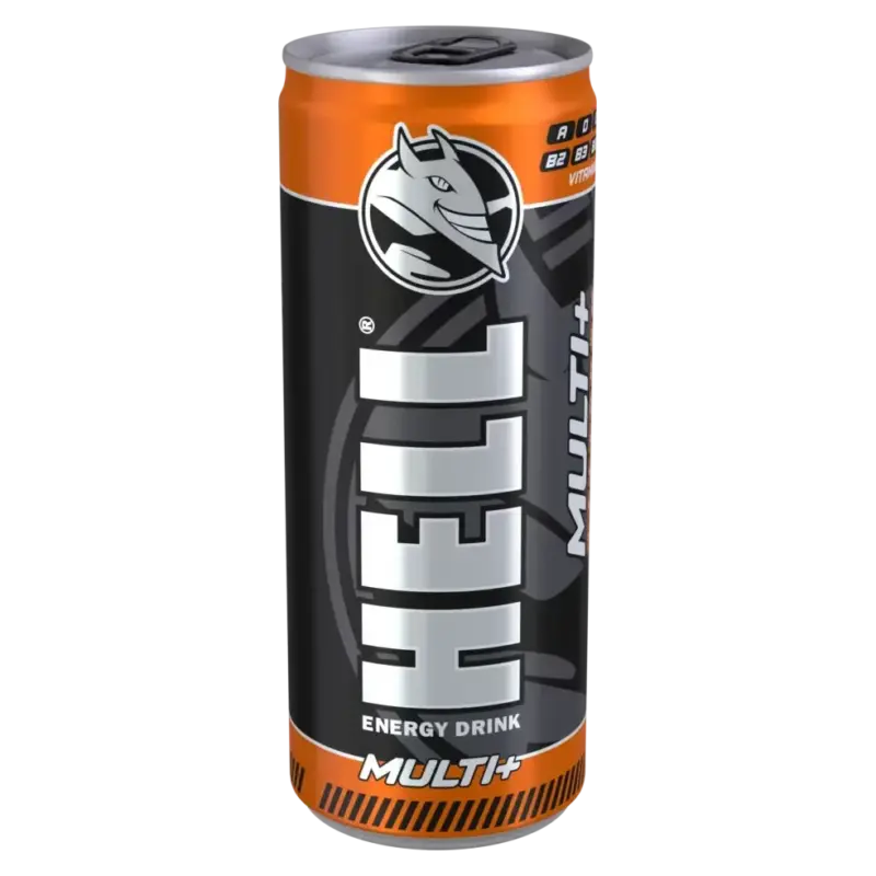 Енергетичний напій Hell Energy Drink Multi+ 250 мл Угорщина
