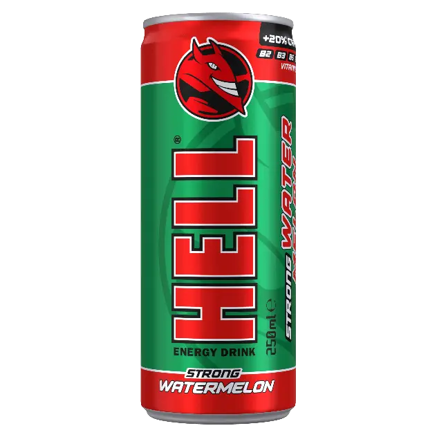 Енергетичний напій Hell Energy Drink Strong Watermelon 250 мл Угорщина