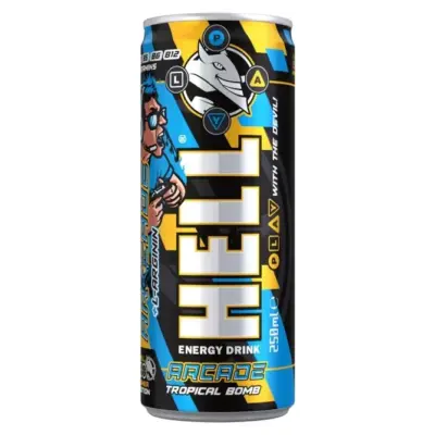 Енергетичний напій Hell Energy Drink Arcade Tropical Bomb 250мл Угорщина