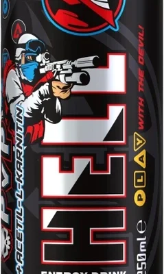 Енергетичний напій Hell Energy Drink PvP Coco Split 250мл Угорщина