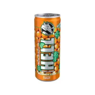 Енергетичний напій Hell Energy Drink Summer Cool Exotic Candy 250мл Угорщина
