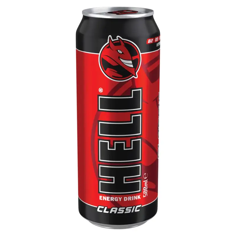 Енергетичний напій Hell Energy Drink Classik 500 мл Угорщина
