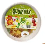 Цукерки желейні Кислий Фруктовий Мікс з колою Sweet Corner Sour Mix 1100г Німеччина