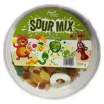 Цукерки желейні Кислий Фруктовий Мікс з колою Sweet Corner Sour Mix 1100г Німеччина