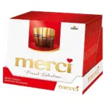 Шоколад Асорті з темного шоколаду (4 смаки) Storck Merci Finest Selection 250 г Німеччина