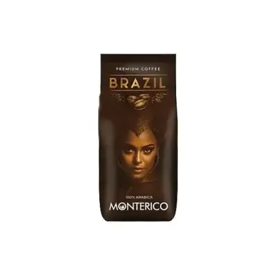 Кава в зернах 100% Арабіка Premium Monterico Brazil, 1 кг Іспанія