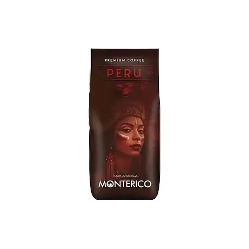 Кава в зернах 100% Арабіка Premium Monterico Peru, 1 кг Іспанія