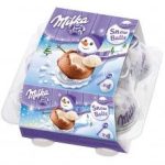Шоколадні яйця Milka (Мілка) Snow Balls (сніжки)