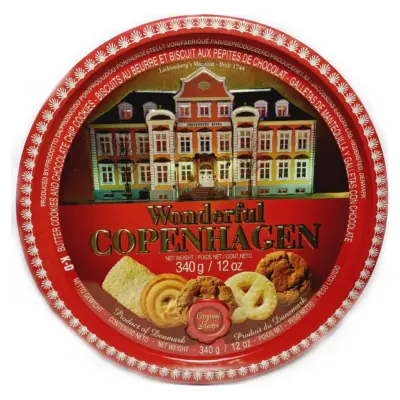 Вершкове печиво Jacobsens Bakery Wonderful Copenhagen в з/б 340г Данія