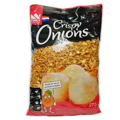 Хрумка смажена цибуля King's Harvest Crispy Onions 275г Нідерланди