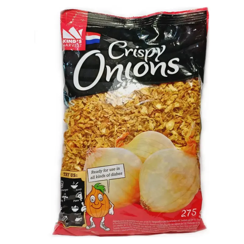 Хрумка смажена цибуля King’s Harvest Crispy Onions 275г Нідерланди