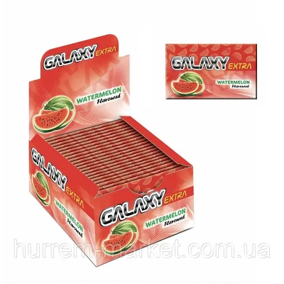 Жувальна гумка зі смаком Кавун GALAXY extra watermelon 11 г