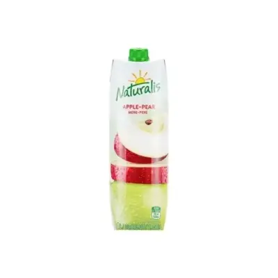 Нектар яблочно - грушевый с мякотью Naturalis Apple - Pear 1л Молдова
