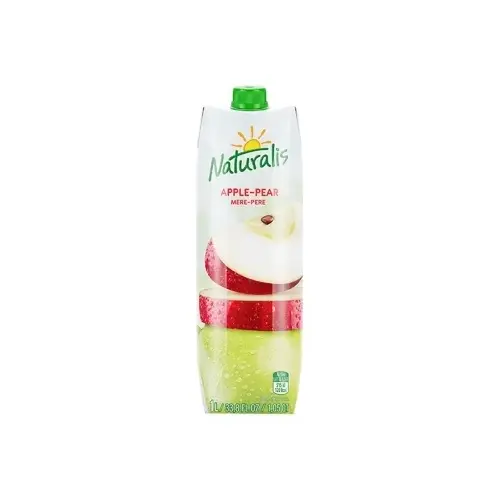 Нектар яблочно – грушевый с мякотью Naturalis Apple – Pear 1л Молдова