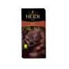 Шоколад чорний Ніжний 50% какао Heidi Dark Mild 80г Румунія