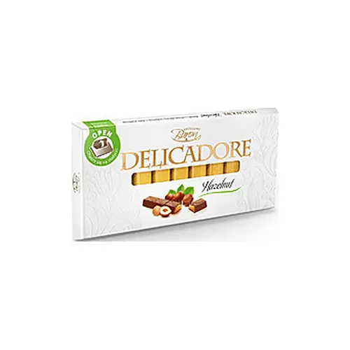 Шоколад молочний з горіхом Delicador (Делікадор) Baron Польща 200 г