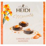 Шоколадні цукерки з праліне та мигдалем Heidi Moments Caramelized Almonds 140 г (14 шт.) Румунія