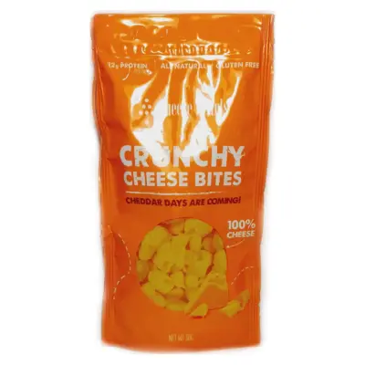 Сирні хрусткі шматочки БЕЗ ГЛЮТЕНА Cheese Pearls Crunchy Cheddar 30 г Греція