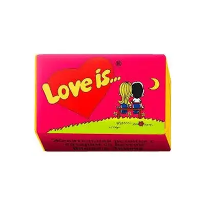 Жувальна гумка зі смаком вишні та лимона Love Is 4,2г/1шт Туреччина