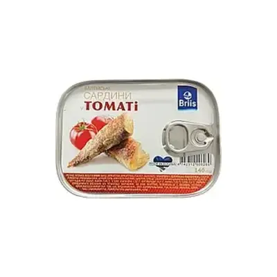 Сардина в томаті Briis 140 г Естонія
