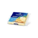 Сир тостерний (плавлений) вершковий Lactima Creamy 130г(8 скибочок) Польща