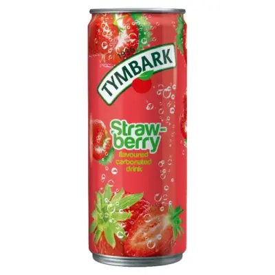 Напій газований Tymbark Полуниця 330 мл Польща
