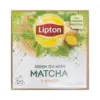 Чай зелений Матча з імбиром Lipton Matcha&Genger (20 пакетиків х 1.5г) 30г Нідерланди