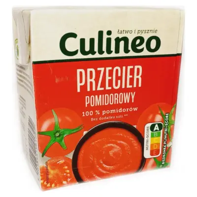 Томатна паста (пюре) без солі Culineo przecier pomidorowy 500г Польща