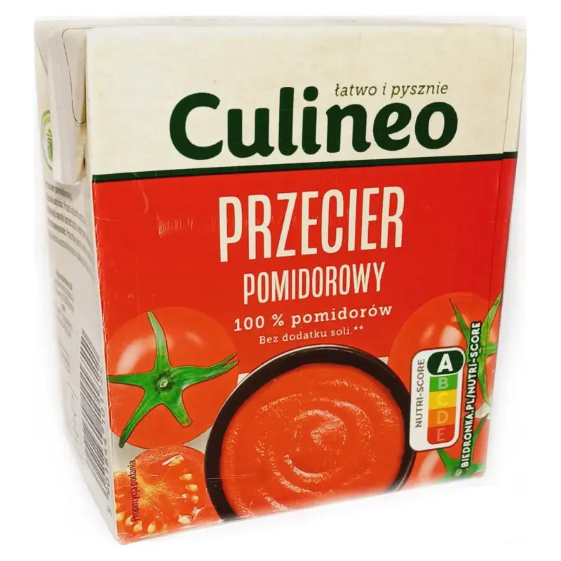 Томатна паста (пюре) без солі Culineo przecier pomidorowy 500г Польща