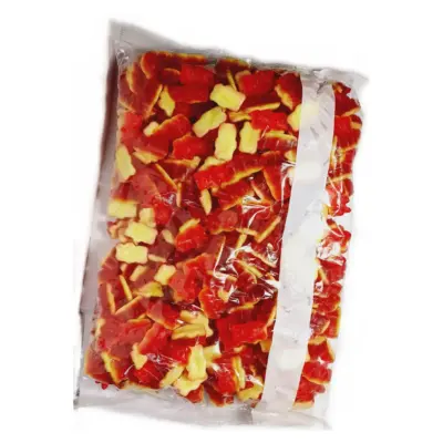 Желейні цукерки Червоні Ведмедики Gummy candies Duble layer red bears 2кг Італія
