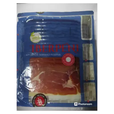 Хамон-нарізка БЕЗ ГЛЮТЕНА Iberpeni Jamon Serrano Reserva 250 г Іспанія