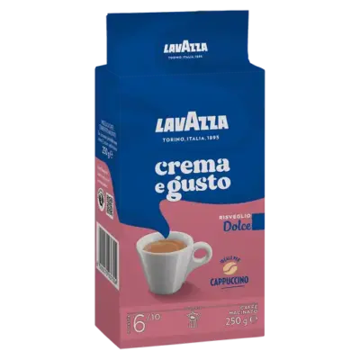 Кава мелена Lavazza Crema e Gusto Dolce 250 г Італія