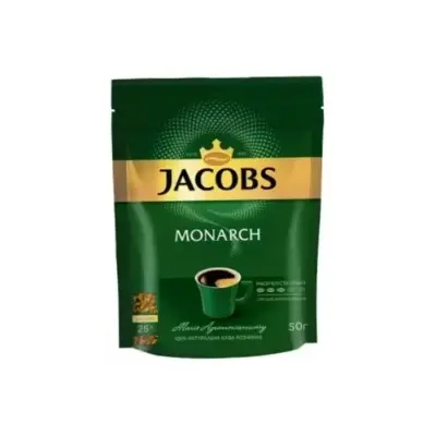 Кава розчинна Jacobs Monarch (Якобс Монарх) 50г економ пакет