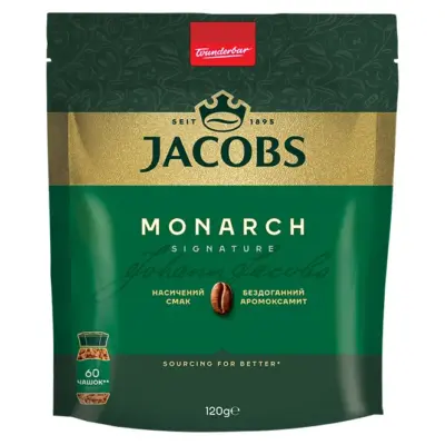 Кава розчинна Jacobs Monarch Signature 120г
