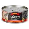 Тунець у олії M&K Tunczyk Jednolity w oleju roslinnym 170г/120г Польща