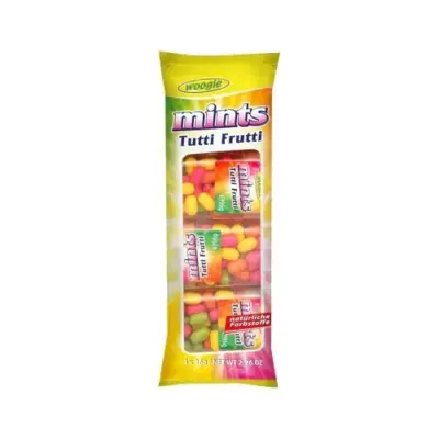 Драже Woogie Mints Tutti Frutti 4x16г