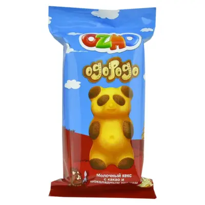 Бісквіт Ведмедик із шоколадним кремом Ozmo Ogo pogo 30 г Туреччина