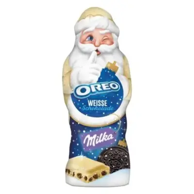Шоколадний Дід Мороз Milka Oreo White 100 г Швейцарія