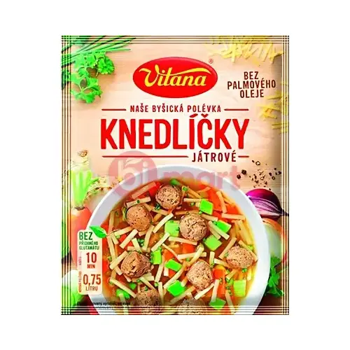 Суп із печінковими фрикадельками Vitana Knedlicky Jatrove 58г Чехія