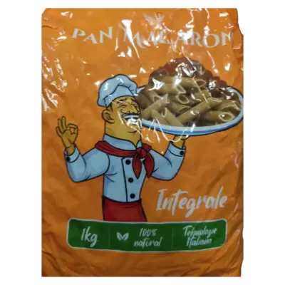 Суцільнозернові макаронні вироби Перо Pan Makaron 1кг Молдова