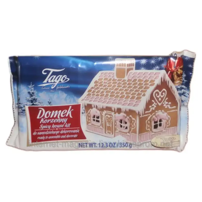 Пряниковий імбирний Будиночок Tago Domek Польща 350г