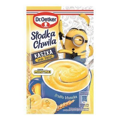 Кашка манна з банановим смаком Dr.Oetker 47 г Польща