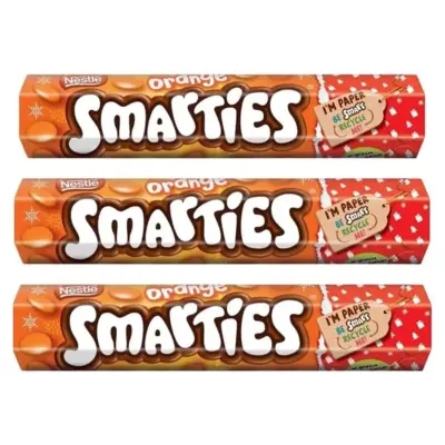 Драже Шоколадно-Апельсинове Smarties у глазурі Nestle 120 г Швейцарія