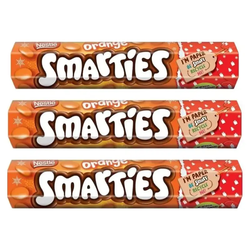 Драже Шоколадно-Апельсинове Smarties у глазурі Nestle 120 г Швейцарія