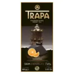 Шоколад чорний з апельсином БЕЗ ГЛЮТЕНА Trapa Choco Dark 74% Naranja 100 г Іспанія