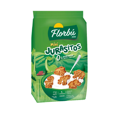 Міні-Печня БЕЗ САХАРА Florbu Mini Jurasitos 0% azucares 400 г Іспанія